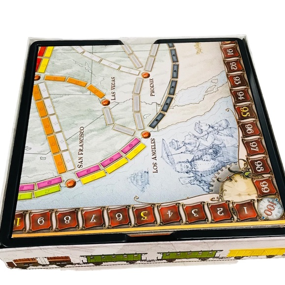 Days Of Wonder Games Ticket To Ride Days Of Wonder Board Game